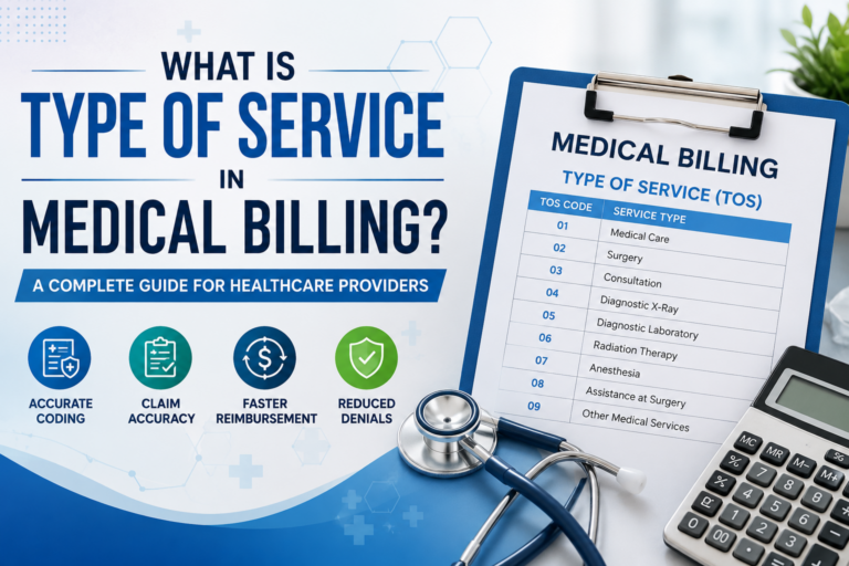 What Is Type of Service in Medical Billing?