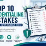 top 10 credentialing mistakes hurting your revenue cycle