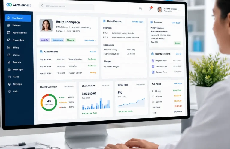 EMR & EHR Dashboard